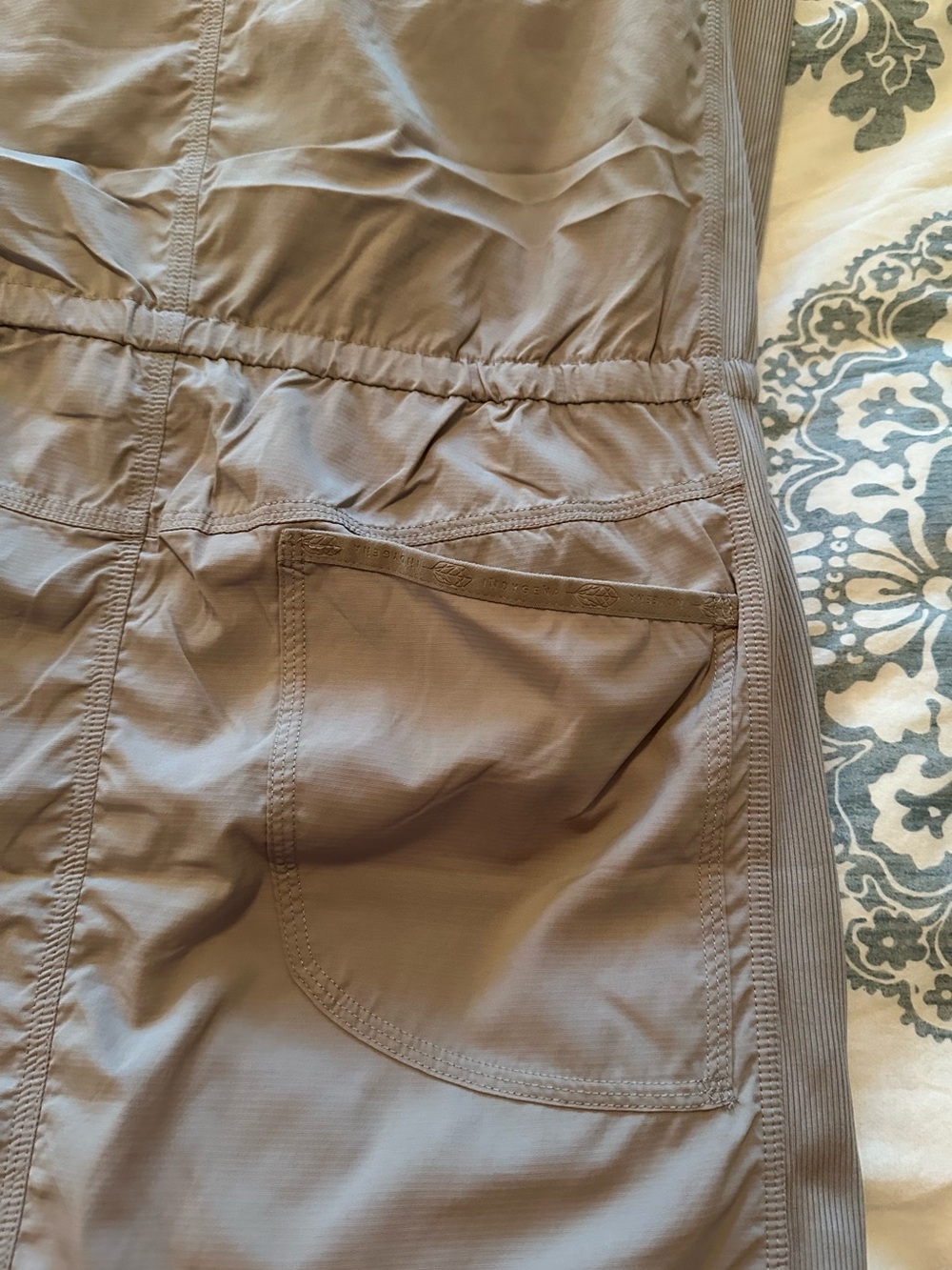 Indygena Laco Activewear Dress Drawstring Waist with Pockets in light Gray M - Picture 6 of 11